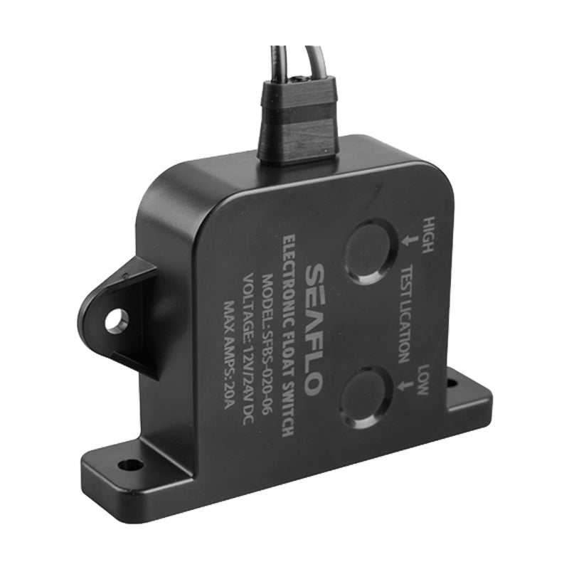 Seaflo elektronisk niveaukontakt 12-24V 20A/10A