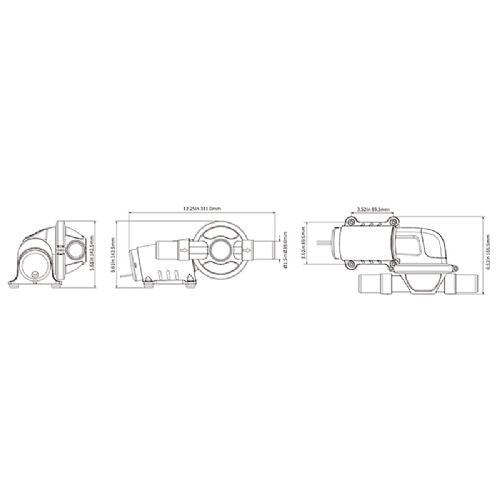 Seaflo Waste Diaphragm Pump 