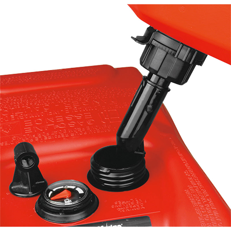 Seaflo Petrol can with auto-stop pouring spout - 10 liters