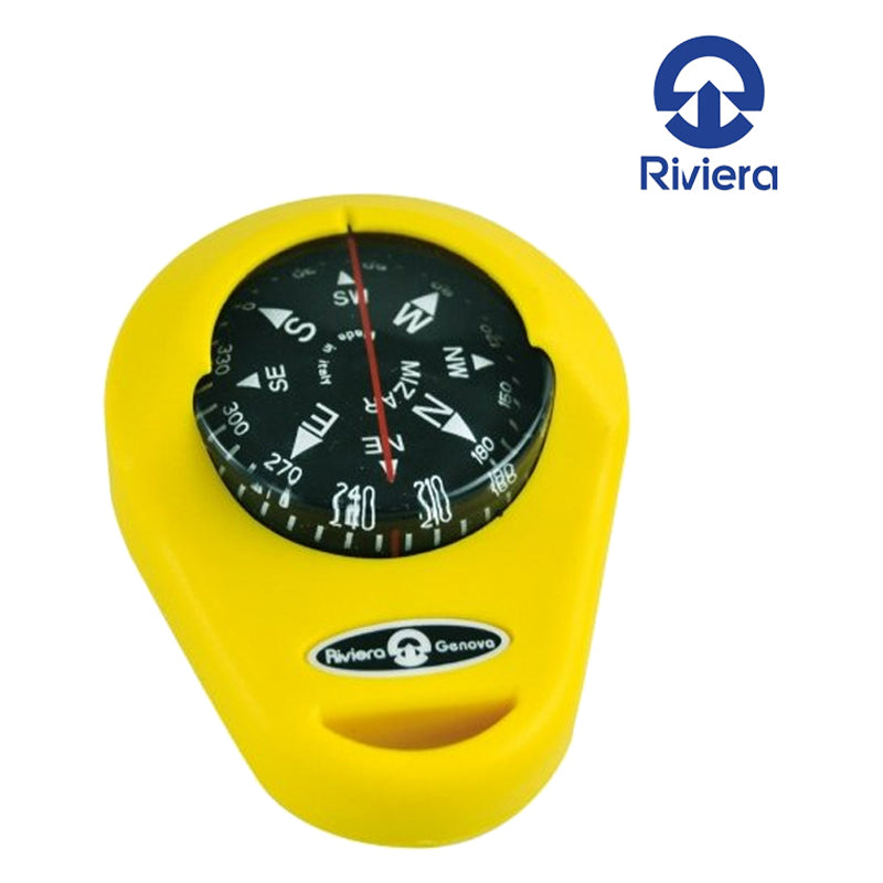 Riviera Handpeilkompass Mizar gelb*