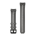 22 mm remme (Instinct® E – 45 mm) Charcoal silikone