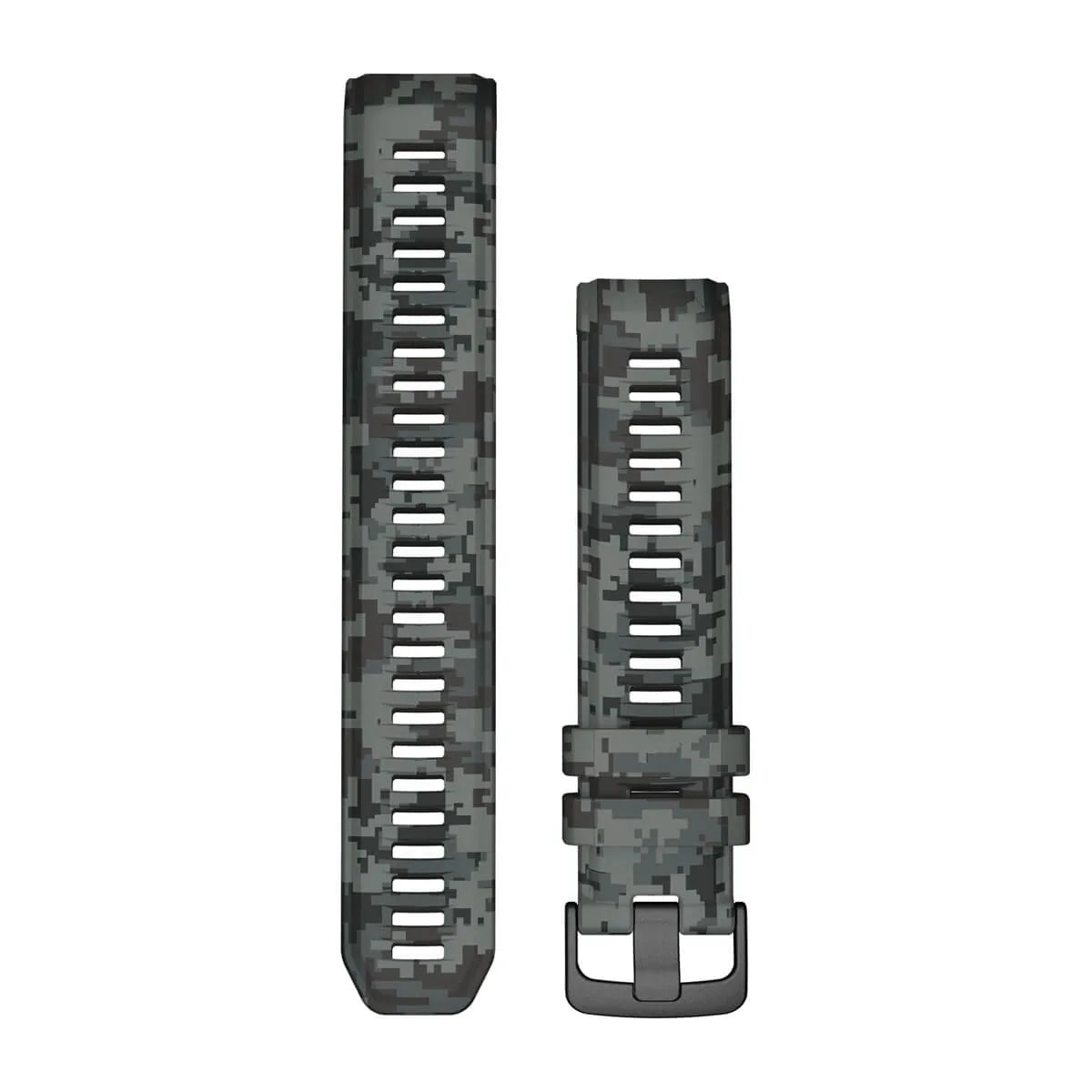 22 mm remme til Instinct® 2 Series (Graphite Camo silikone)