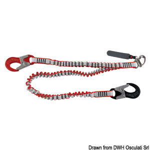 Tether Tech sikkerhedsline Y-form Osculati