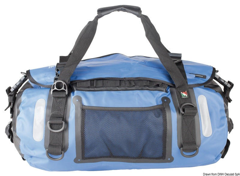 Amphibious Voyager II vandtæt duffelbag 45 L – blå
