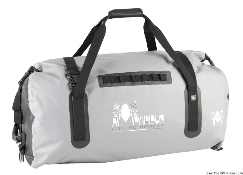 AMPHIBIOUS Cargo vandtæt duffelbag 100 l, grå