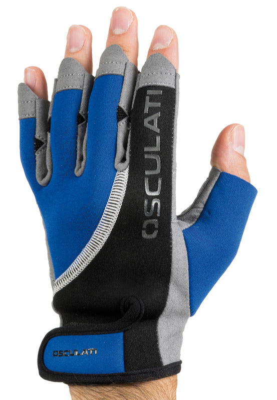 Sejlerhandsker i neopren med korte fingre, XL