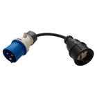 Adapterkabel 230V Landstrom CEE Stecker - Schuko Buchse