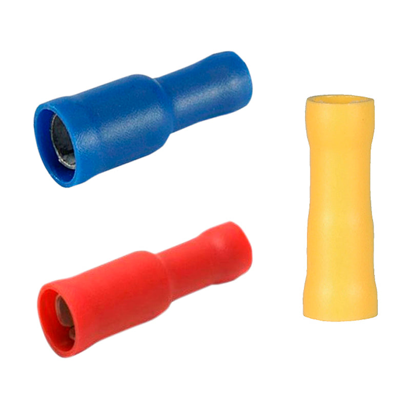 Rundstik hun gul 4,0-6,0 mm² Ø5 mm 100 stk.