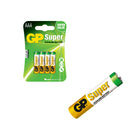 GP Batteries Super Alkaline AAA LR3 1.5V 4-pack 10.5x44.5mm