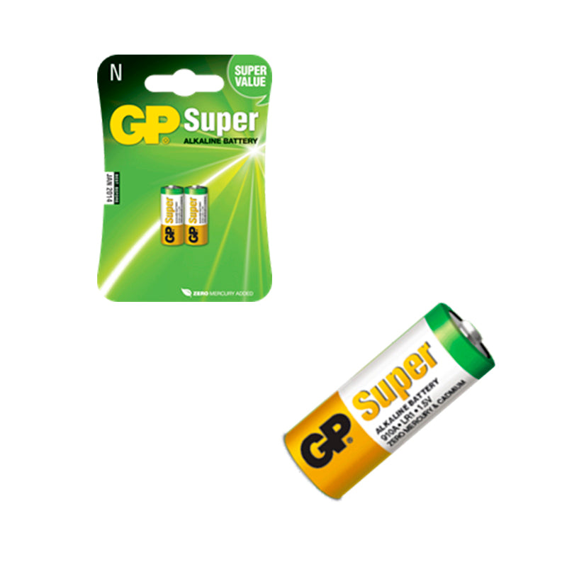 GP Super Alkaline 2er-Pack LR1 - 1,5 V Ø:12mm Lgd:30,2mm