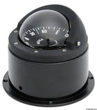 Riviera Artica 2¾″ magnetic compass BA3 – pedestal mount, black compass card and black housing