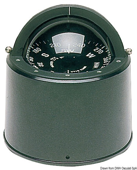Riviera White Star 5″ magnetkompas med sokkel – BW2/AV højhastighedsudgave