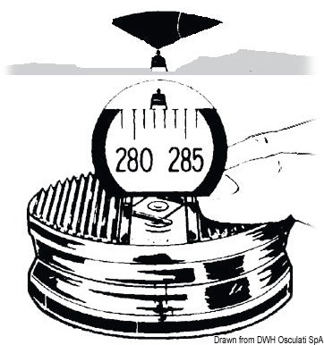 VION håndholdt pejle- og styrekompas Mini Compass 2000