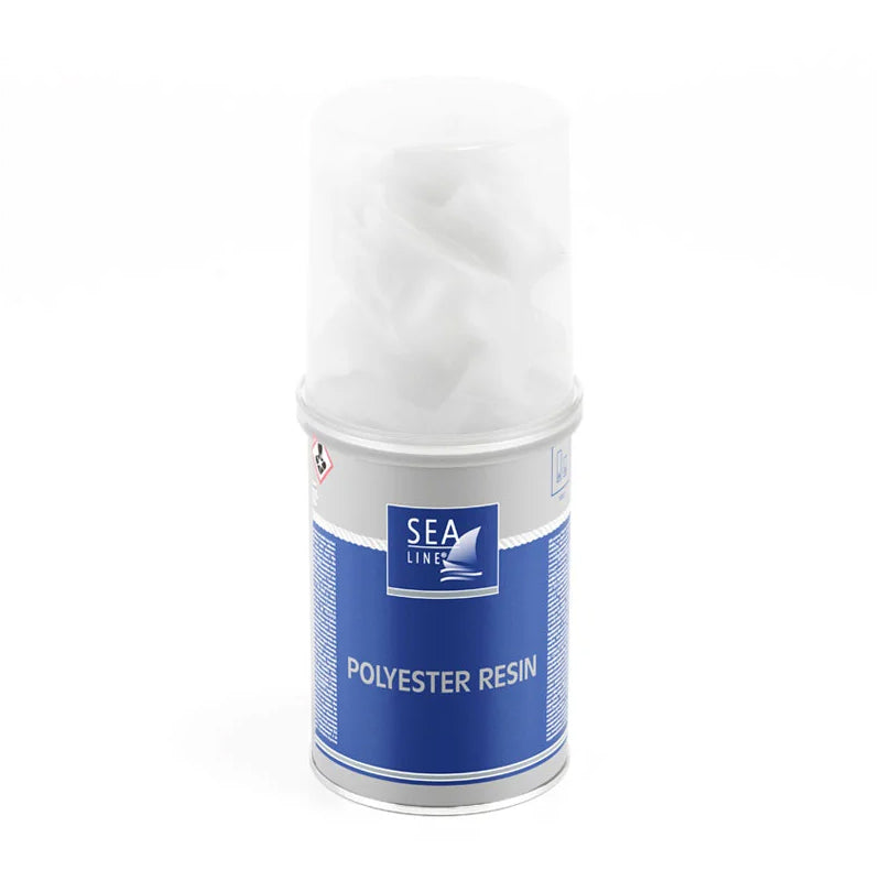 Sealine polyester resin 0.5 kg incl. hardener