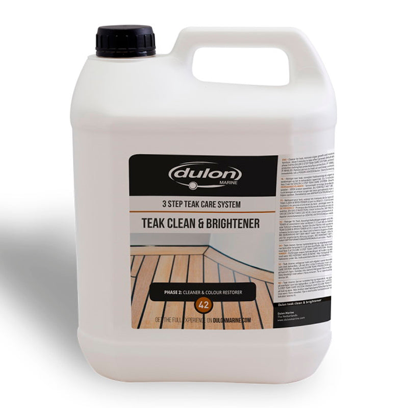 Dulon Teak Clean &amp; Brightener 42 5 ltr