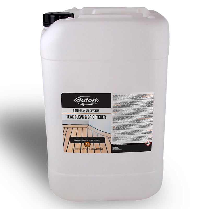 Dulon Teak Clean &amp; Brightener 42 25 ltr