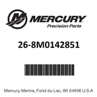 Quicksilver/Mercury-Gesichtsdichtungsring – Teilenummer: 26-8M0142851