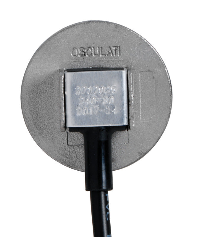 Vertikal tankniveausensor i AISI 316 med S3-gevind, 0–190 Ω, 35 cm