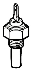 Temperaturføler til vand/olie – vand 40–120 °C med alarm, M18 × 1,5