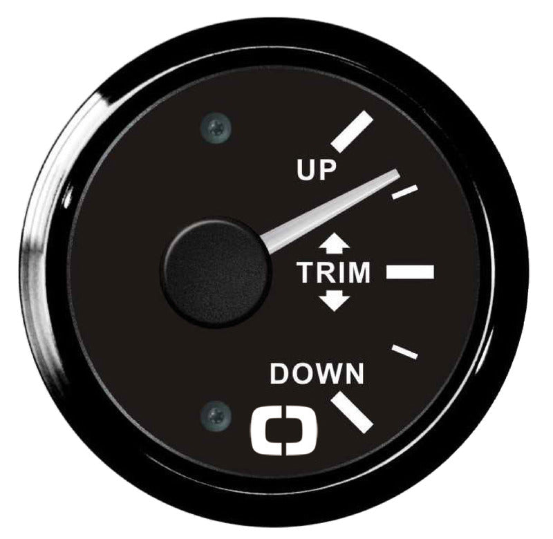 Trimindikator 0/190 ohm sort med belyst skive