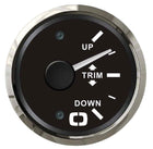 Trimindikator 0–190 Ω med sort skive og blank ramme