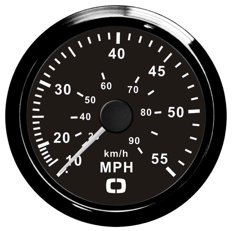 Pitot speedometer 0-55 MPH sort