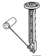 VDO brændstofniveaugiver med justerbar flydearm 150–605 mm – 3–180 Ω