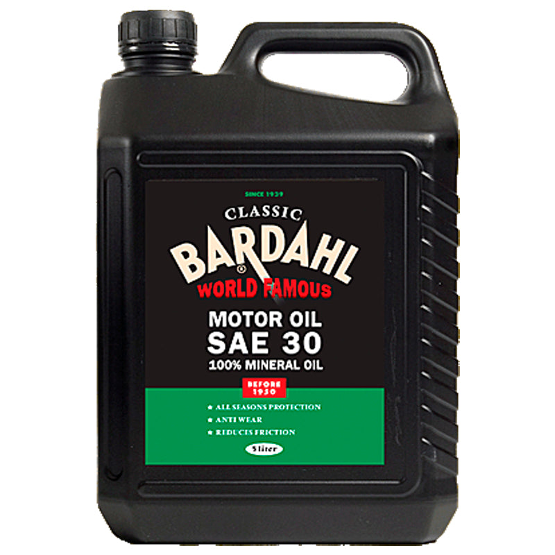 Bardahl motorolie SAE 30 Single Grade Classic 5 L