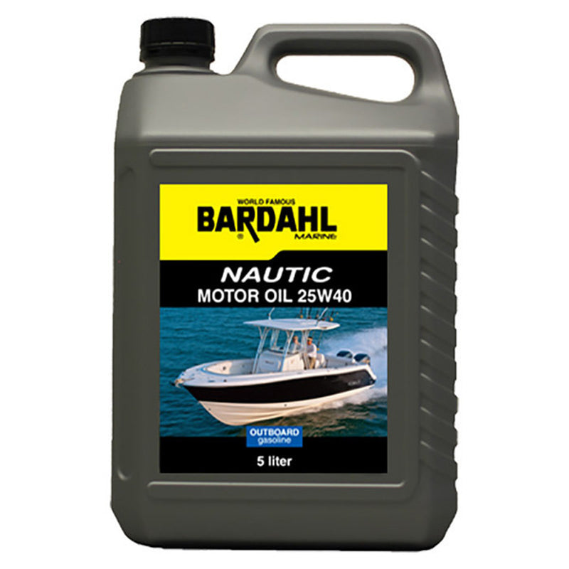 Bardahl Nautic Motoröl 25W40 5 Ltr. Innen-/Außenbordmotor 4-Takt