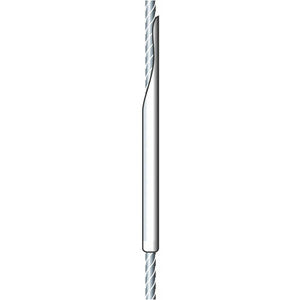 Dan-Fender Vantovertræk   4 mm Hvid