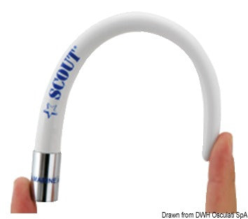 Scout KS-100 fleksibel AM/FM-marineantenne 25 cm