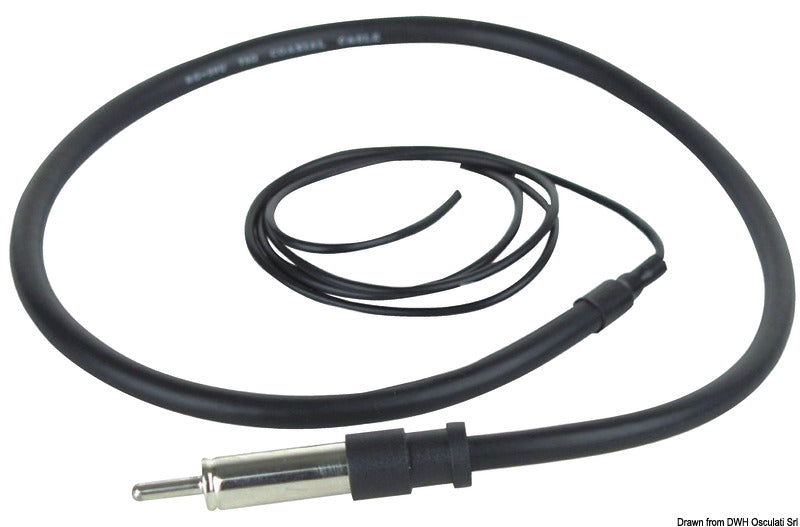 BOSS Marine marineantenne til AM/FM, MRANT10, 104 cm