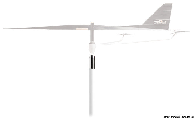 Scout KM-4 Windex-klar VHF-mastetopantenne, 1,0 m