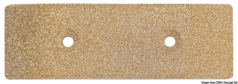 Glomex rektangulær jordingsplade Standard, 155 × 51 × 13 mm