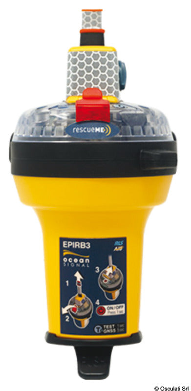 Ocean Signal EPIRB3 manuel EPIRB-nødsender med AIS, RLS og NFC