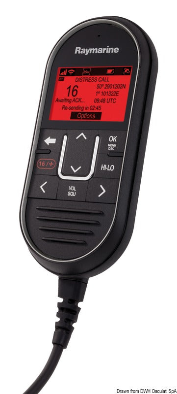 Raymarine RayMic kablet fjernstation til Ray60/Ray63/Ray70/Ray73/Ray90/Ray91