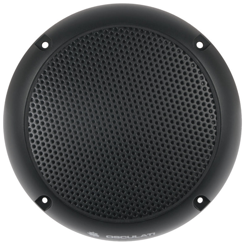 Slim 2-vejs stereohøjttalerpar 150 mm, 60 W maks. samlet – sort