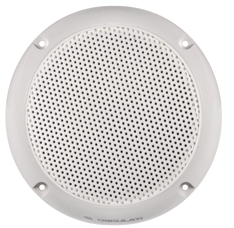 Par vandtætte 2-vejs stereohøjttalere i slim-udførelse, 150 mm, 60 W, hvid
