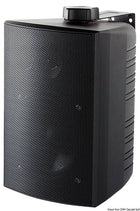CABINET 2-vejs marinehøjttalere, par, sort, 20 + 20 W RMS/40 + 40 W maks.