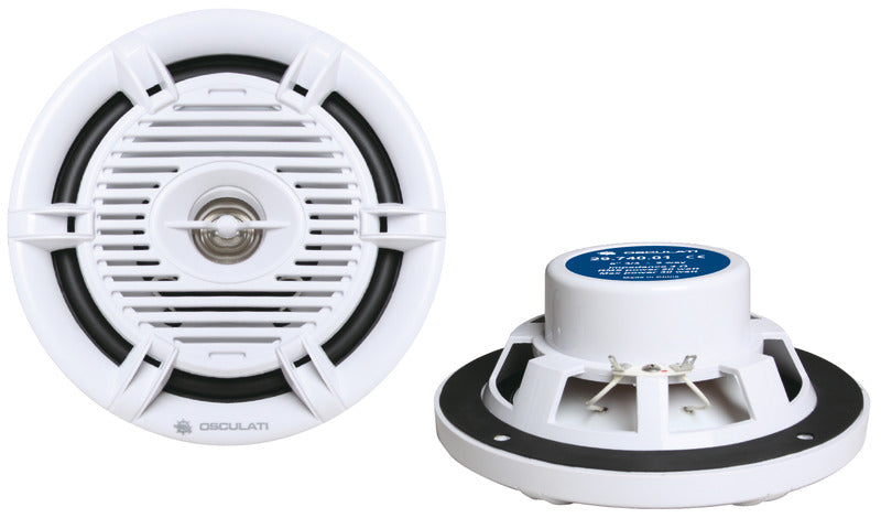 2-vejs marinehøjttalere 60 W, hvid, par