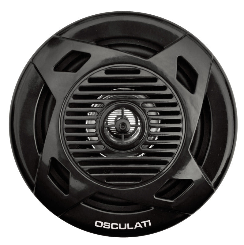 Dual-cone marinehøjttalersæt 5,25", 2 × 40 W RMS, sort