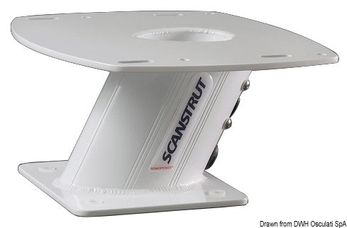 Scanstrut PowerTower radarbeslag i aluminium, 150 mm, hvid