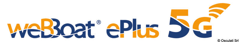 Glomex weBBoat ePlus 5G maritimt 5G/4G/Wi‑Fi-internetsystem med SIM Extender