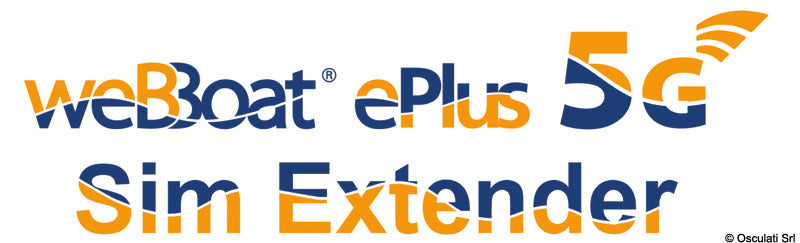 weBBoat ePlus 5G med SIM Extender Glomex