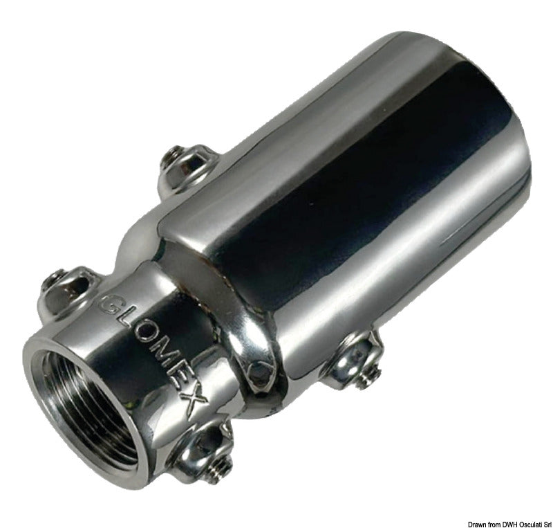 Starlink antenneadapter rustfrit stål 1"x14 Glomex