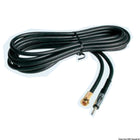 Glomex V9148 AM/FM-radioantennekabel med F-hanstik og Motorola-stik, 3,6 m