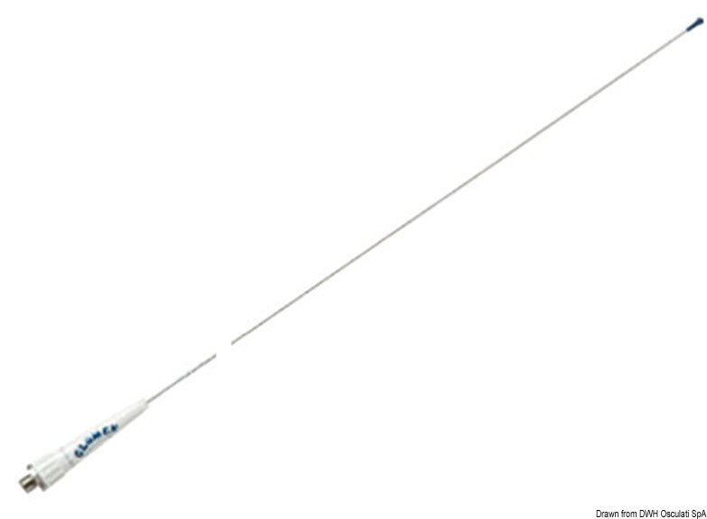 Glomex Glomeasy Line VHF antenne rustfrit stål 0,90 m