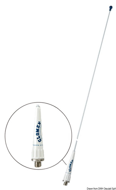 Glomex Glomeasy Line VHF glasfiberantenne 0,9 m