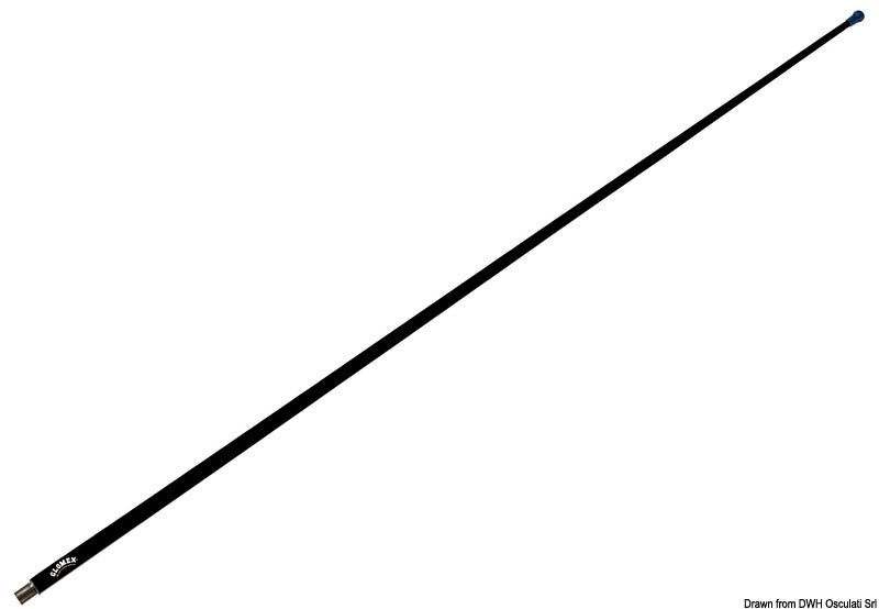 Glomex Glomeasy VHF antenne fiberglass sort