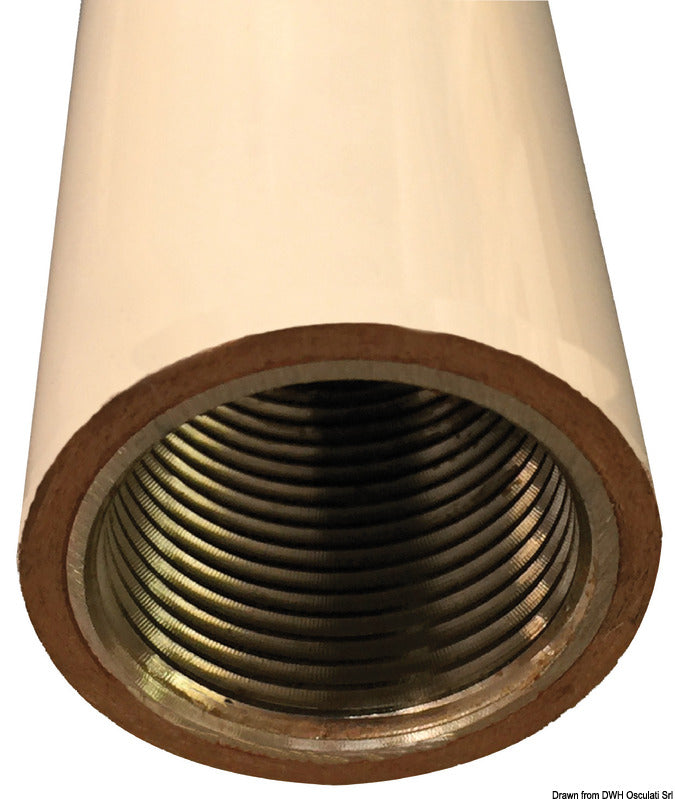 Glomex RA1201 VHF antenne hvid